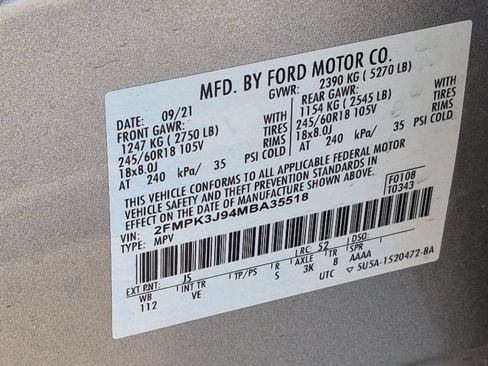 Used 2021 Ford Edge SEL w/ Convenience Package FWD image 28
