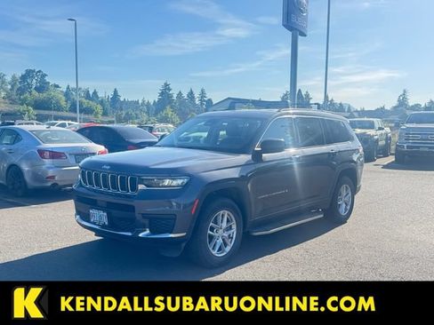 Used 2022 Jeep Grand Cherokee L Laredo w/ Luxury Tech Group I AWD/4WD image 1