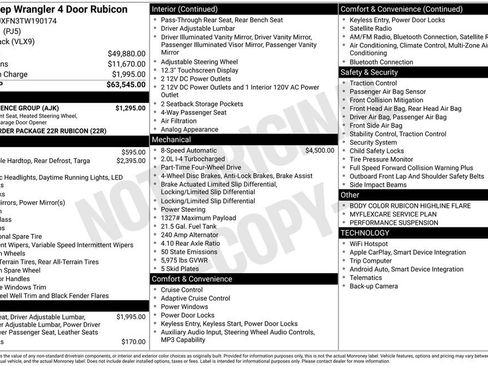 New 2026 Jeep Wrangler Unlimited Rubicon image 60