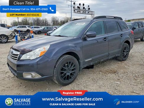 Used 2011 Subaru Outback 2.5i Limited w/ PWR Moonroof Pkg image 1