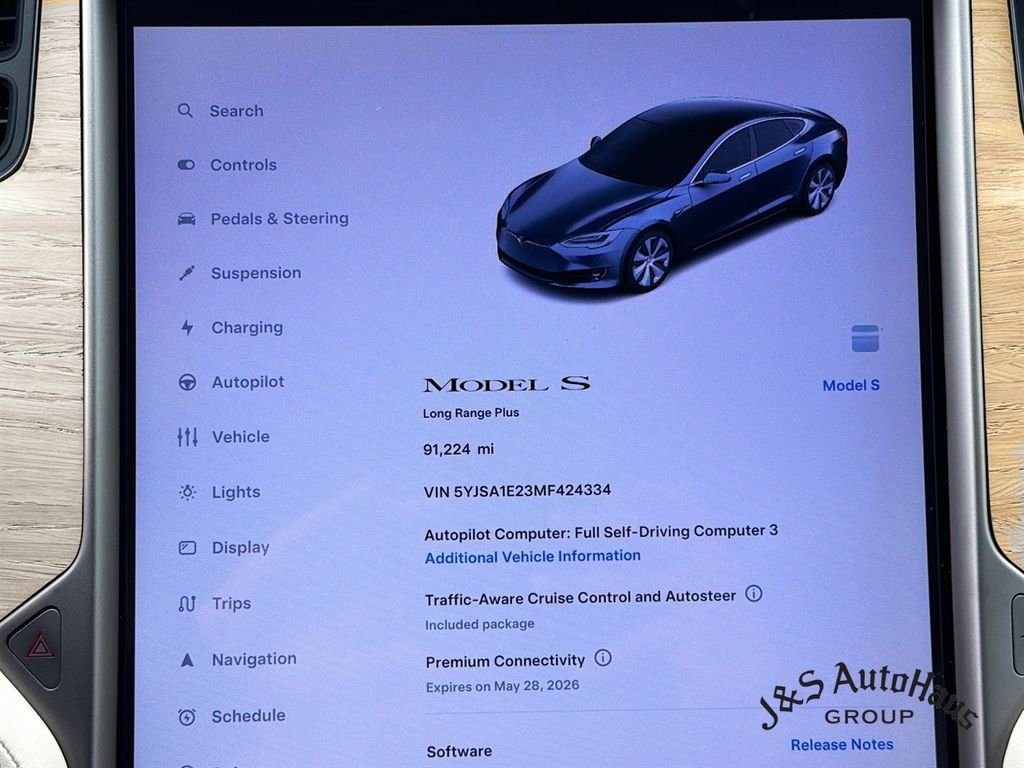 Used 2021 Tesla Model S Long Range AWD/4WD image 15