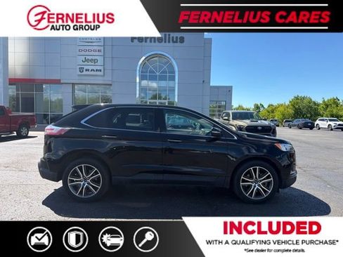 Used 2021 Ford Edge Titanium w/ Class II Trailer Tow Package AWD/4WD image 6