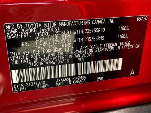 Used 2021 Toyota RAV4 XLE Premium FWD image 34