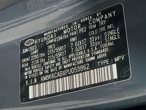 Used 2023 Hyundai Kona SEL w/ Cargo Package AWD/4WD image 35