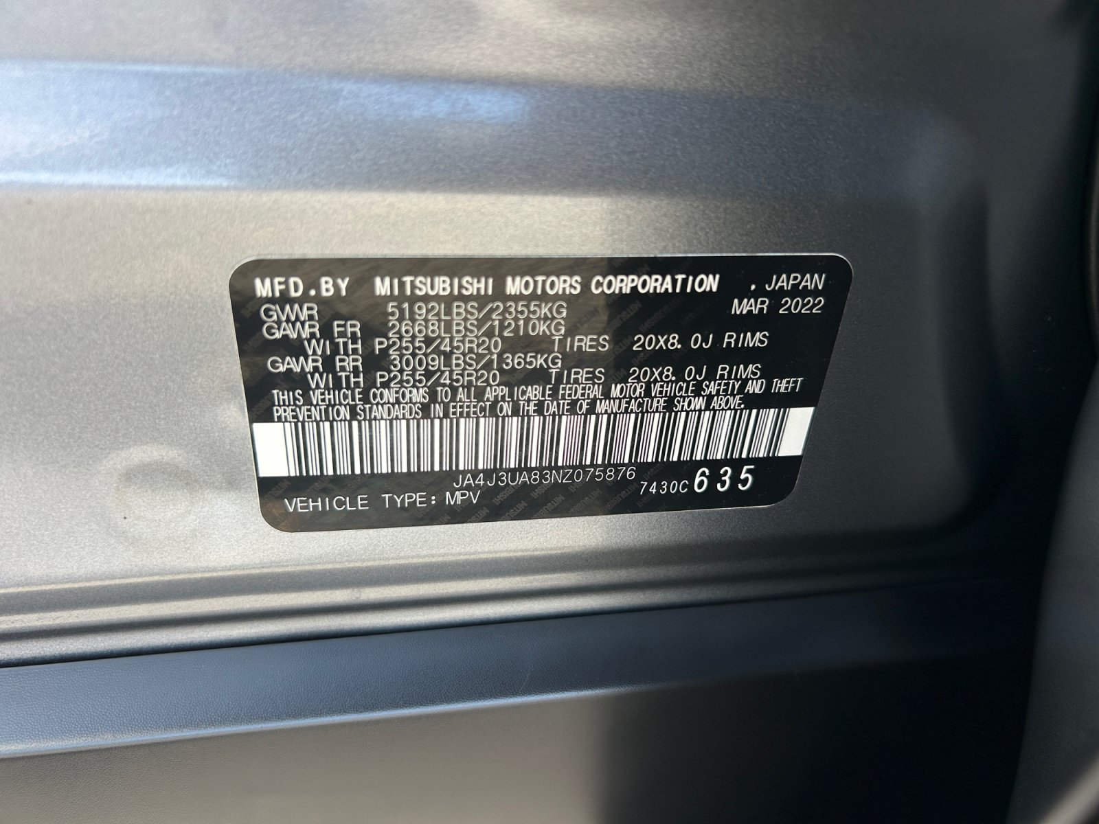 Used 2022 Mitsubishi Outlander SE FWD image 24