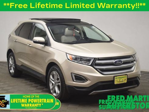 Used 2018 Ford Edge Titanium w/ Equipment Group 301A AWD/4WD image 1