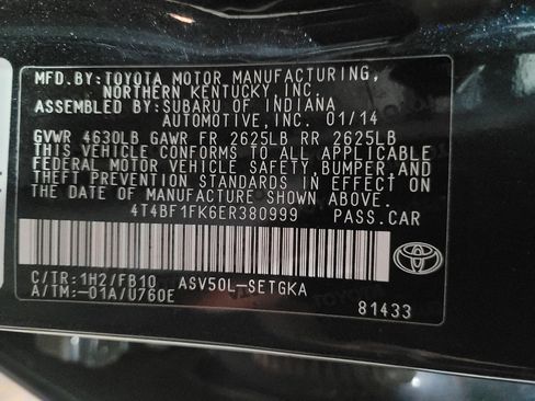 Used 2014 Toyota Camry XLE image 33