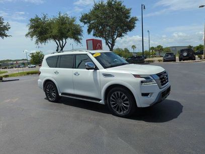 Certified 2023 Nissan Armada Platinum w/ Captain's Chairs Package