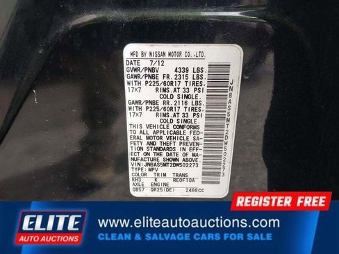 Used 2013 Nissan Rogue SV w/ Premium Pkg image 17