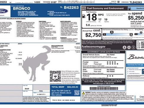 New 2026 Ford Bronco Heritage Edition AWD/4WD image 10