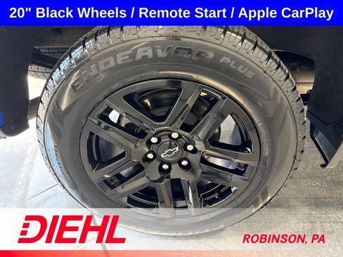 Used 2025 Chevrolet Silverado 1500 Custom w/ Turbomax Blackout Package AWD/4WD image 9