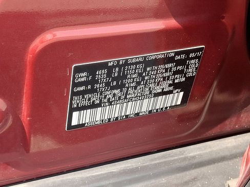 Used 2017 Subaru Outback 2.5i Premium AWD/4WD image 25