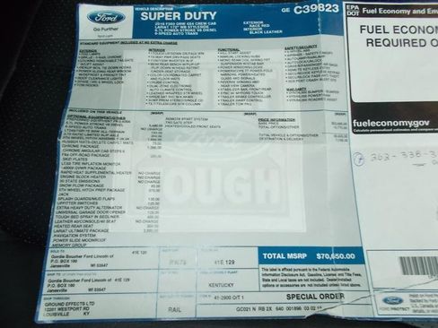 Used 2016 Ford F350 Lariat w/ Lariat Ultimate Package image 48