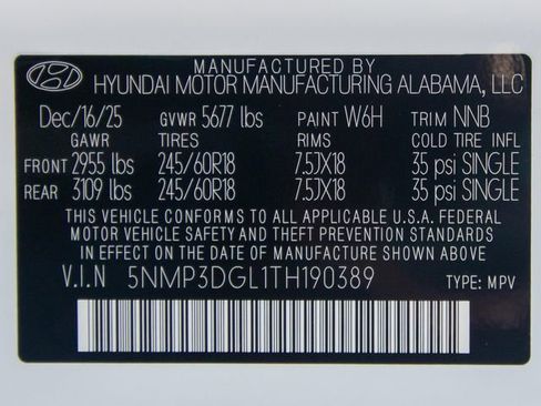 Certified 2026 Hyundai Santa Fe XRT AWD/4WD image 31