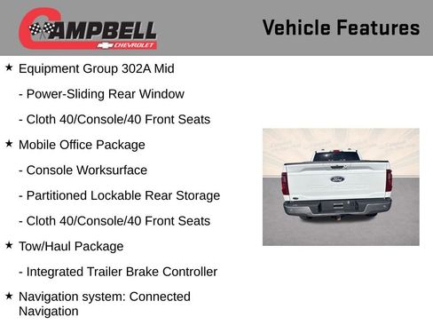 Used 2024 Ford F150 XLT w/ Equipment Group 302A MID image 10