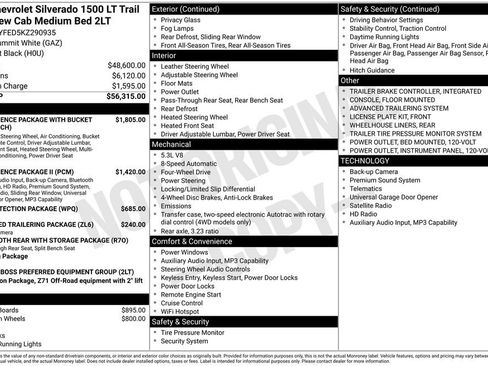 Used 2019 Chevrolet Silverado 1500 LT Trail Boss image 12