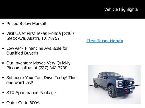 Used 2024 Ford F250 XL w/ STX Appearance Package AWD/4WD image 10