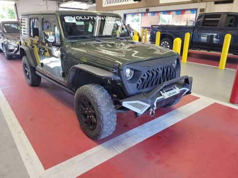 Used 2021 Jeep Wrangler Unlimited Sport AWD/4WD image 2