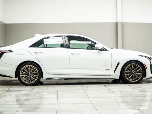 Used 2024 Cadillac CT4 V Blackwing w/ LPO, Bronce Accent Package RWD image 6