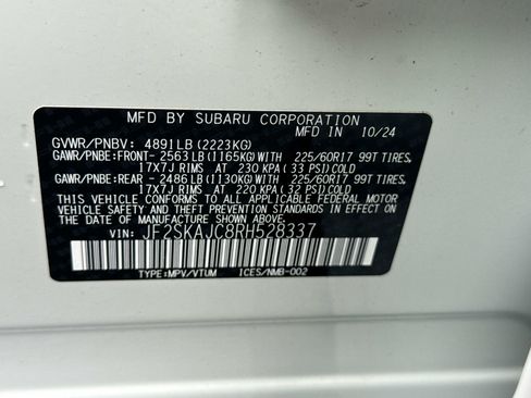 Used 2024 Subaru Forester Wilderness w/ Wilderness Package AWD/4WD image 27