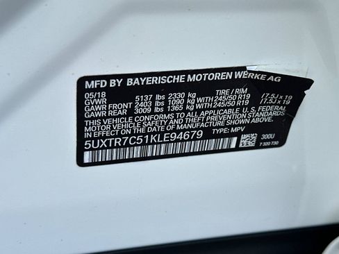 Used 2019 BMW X3 sDrive30i RWD image 37