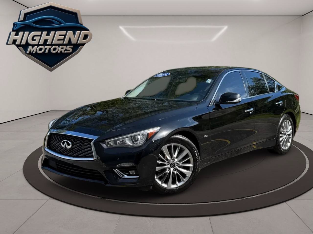 Used 2019 INFINITI Q50 Luxe w/ Essential Package (3.0T Luxe) AWD/4WD image 2