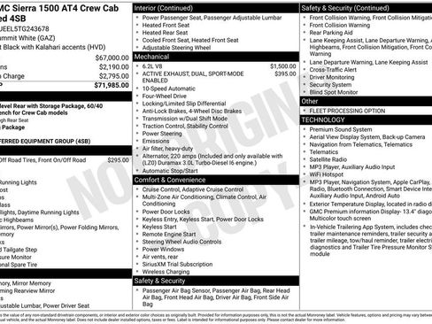 Used 2026 GMC Sierra 1500 AT4 AWD/4WD image 43