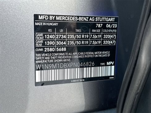 Used 2023 Mercedes-Benz EQB 350 4MATIC SUV w/ AMG Night Package image 27