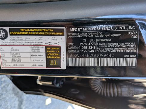 Used 2016 Mercedes-Benz C 300 C 300 4MATIC Sedan 4D w/ Multimedia Package image 58