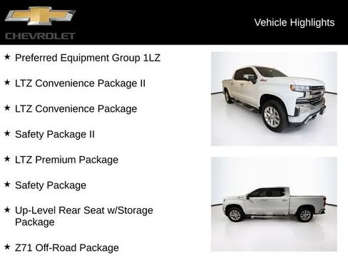 Used 2019 Chevrolet Silverado 1500 LTZ w/ LTZ Premium Package AWD/4WD image 5