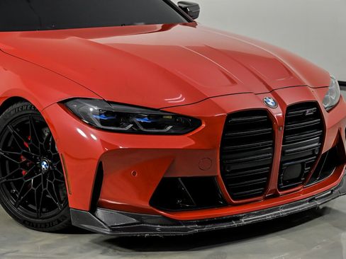 Used 2021 BMW M4 Competition w/ M Carbon Exterior Package RWD image 2