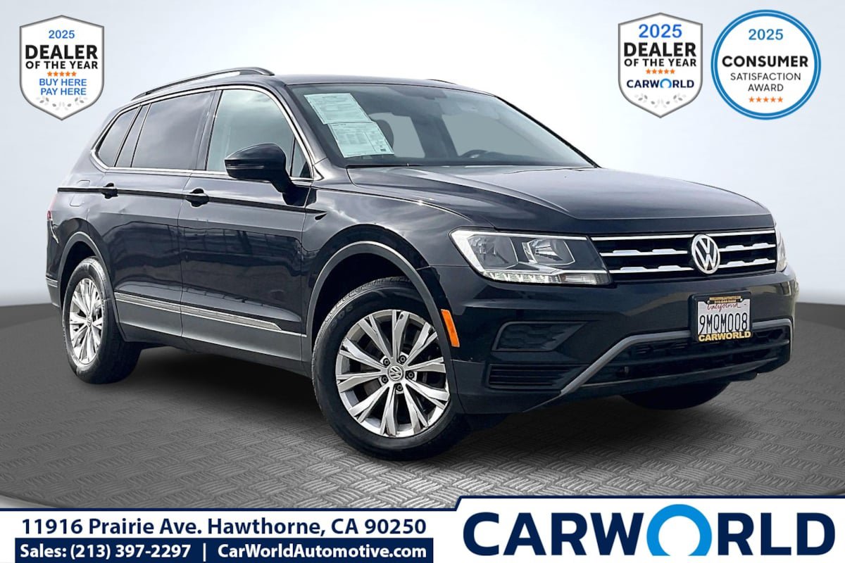 Used 2018 Volkswagen Tiguan SE w/ Panoramic Sunroof Package FWD image 1