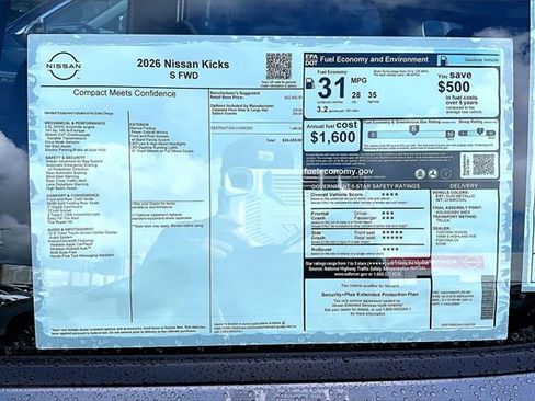 New 2026 Nissan Kicks S image 12