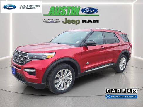 Certified 2022 Ford Explorer King Ranch w/ Class IV Trailer Tow Package AWD/4WD image 9