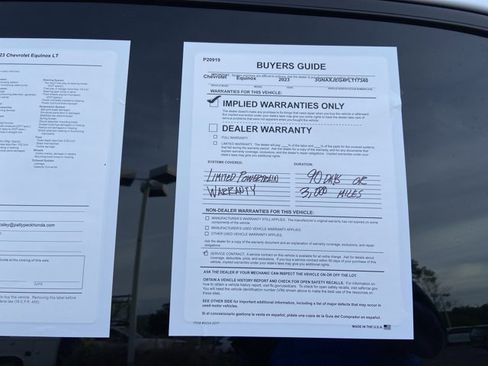 Used 2023 Chevrolet Equinox LT w/ Driver Convenience Package image 5