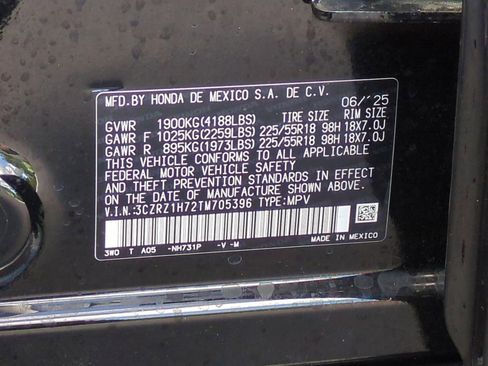Used 2026 Honda HR-V EX-L image 28