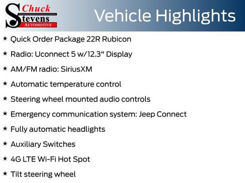 Used 2025 Jeep Wrangler Unlimited Rubicon AWD/4WD image 8