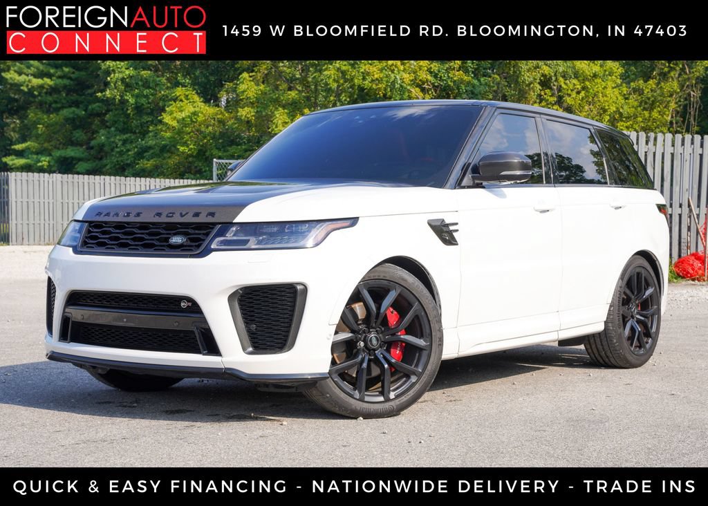 Used 2022 Land Rover Range Rover Sport SVR Carbon Edition AWD/4WD image 1