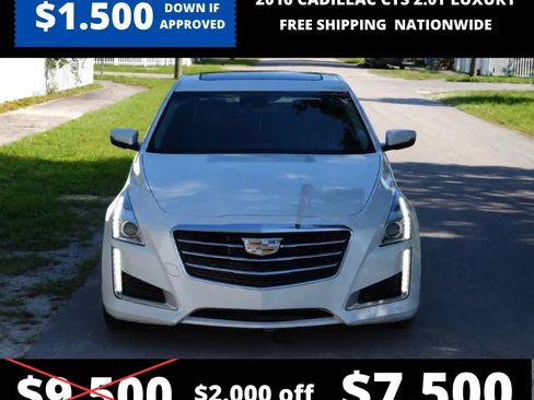 Used 2016 Cadillac CTS Luxury RWD image 2
