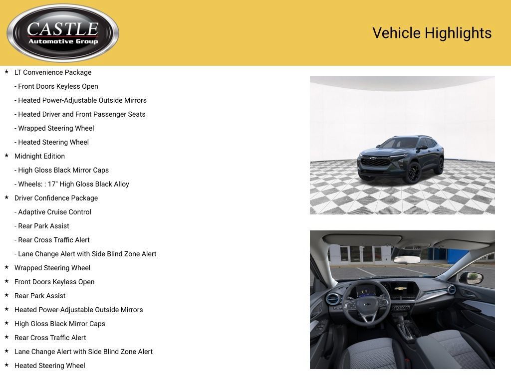 New 2026 Chevrolet Trax LT w/ Driver Confidence Package FWD image 3