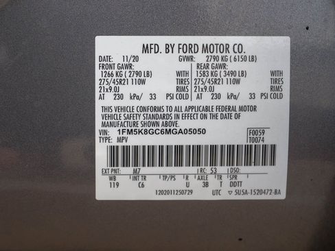 Used 2021 Ford Explorer ST w/ Equipment Group 401A image 66