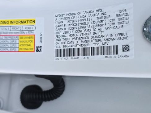 New 2026 Honda CR-V EX image 32