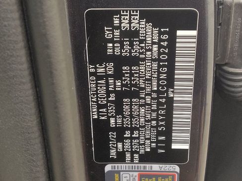 Used 2022 Kia Sorento S FWD image 33