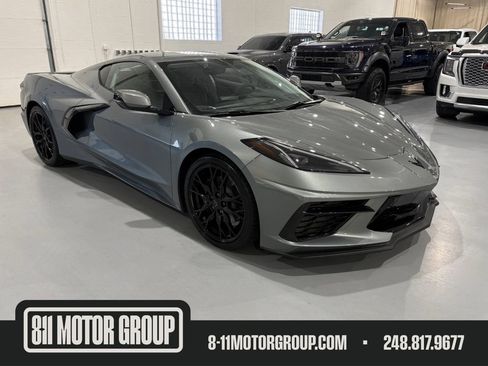 Used 2023 Chevrolet Corvette Stingray Premium Cpe w/ Battery Protection Package RWD image 1