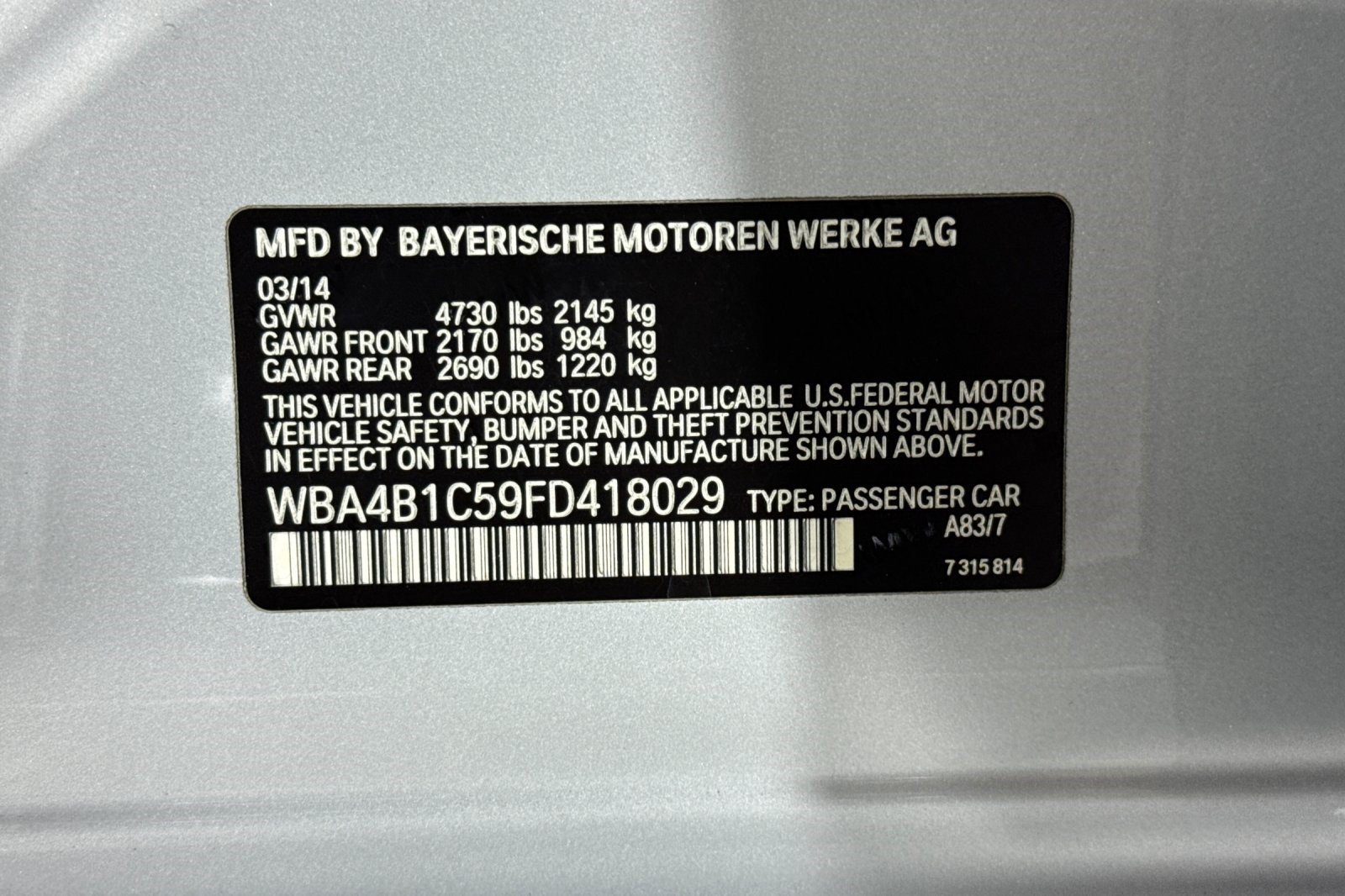 Used 2015 BMW 435i Gran Coupe RWD image 27