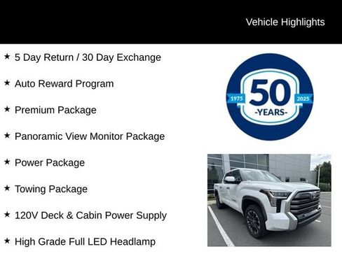Used 2024 Toyota Tundra Limited AWD/4WD image 5