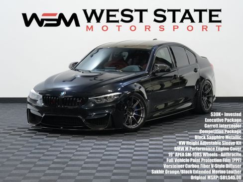 Used 2018 BMW M3 w/ Competition Package RWD image 1