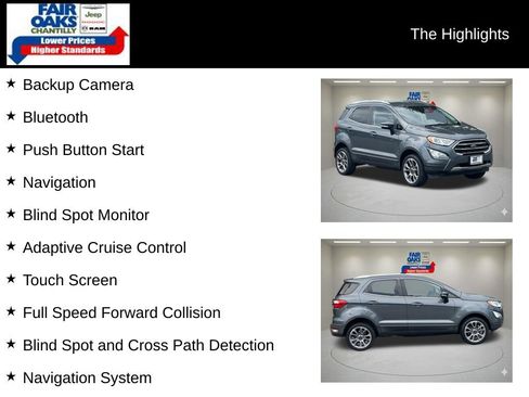 Used 2020 Ford EcoSport Titanium AWD/4WD image 2