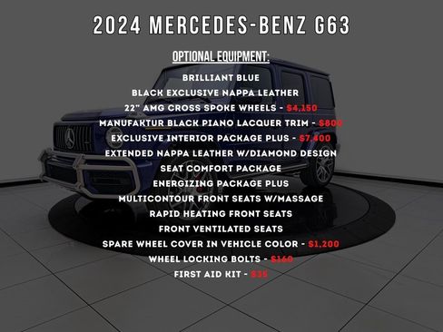 Used 2024 Mercedes-Benz G 63 AMG 4MATIC image 4