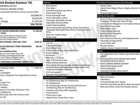Used 2022 Buick Enclave Essence FWD image 11